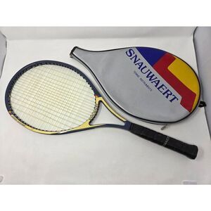 SNAUWAERT SL4 GRAPHITE IMPACT TENNIS RACQUET W/ CASE VINTAGE BLUE CREAM